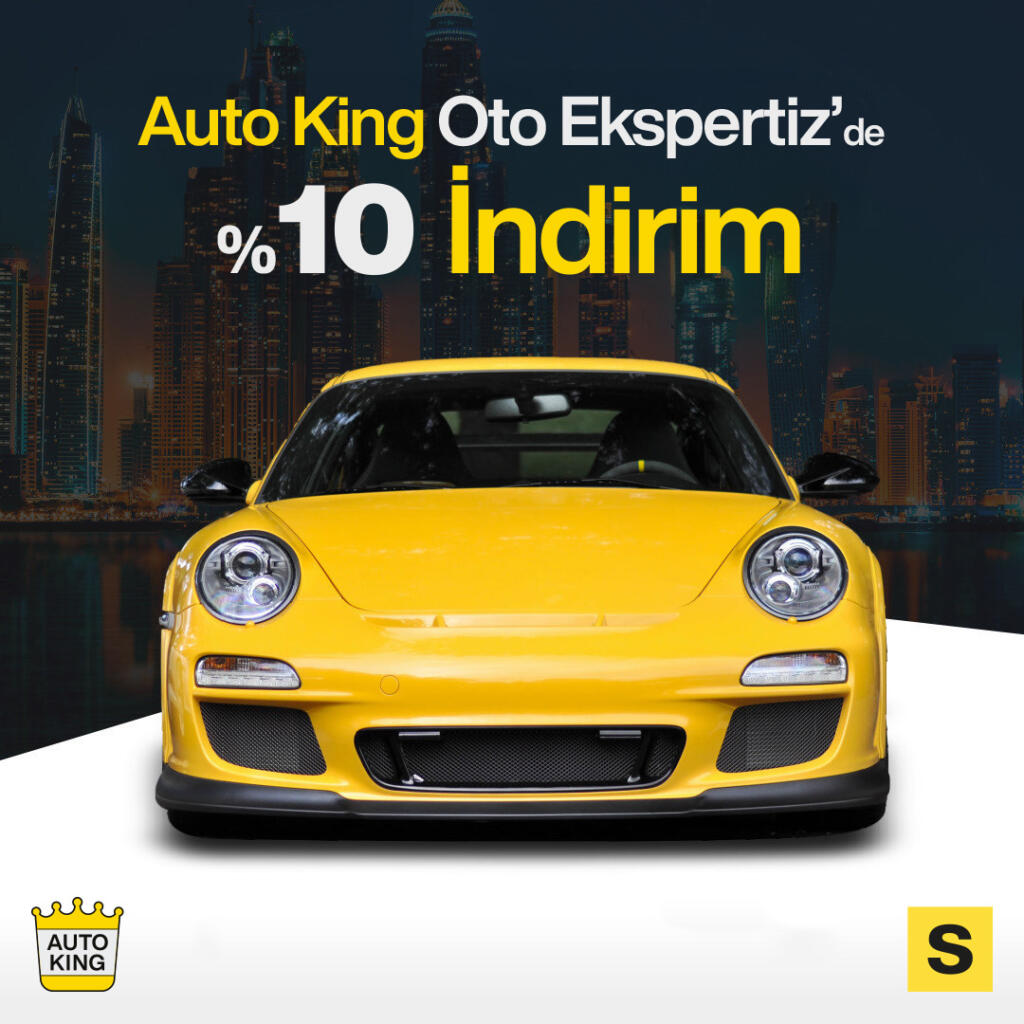 Auto King Oto Ekspertiz’de %10 İndirim