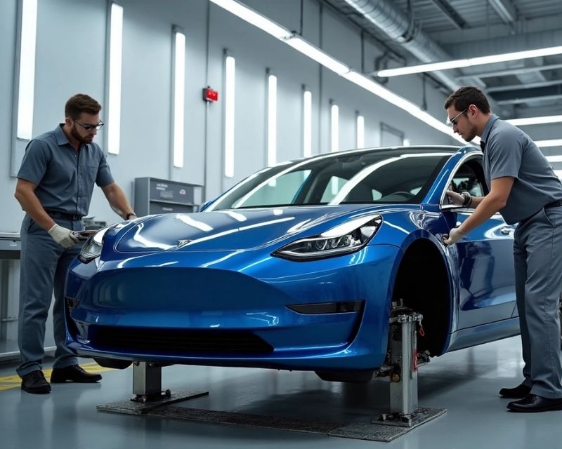 Tesla Onaylı Hasar Onarımı