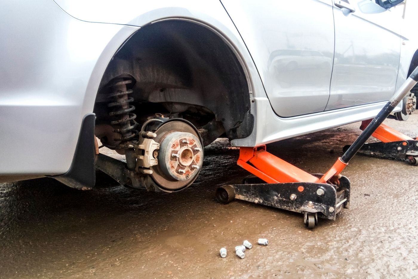 drum brake shoe replacement – 2